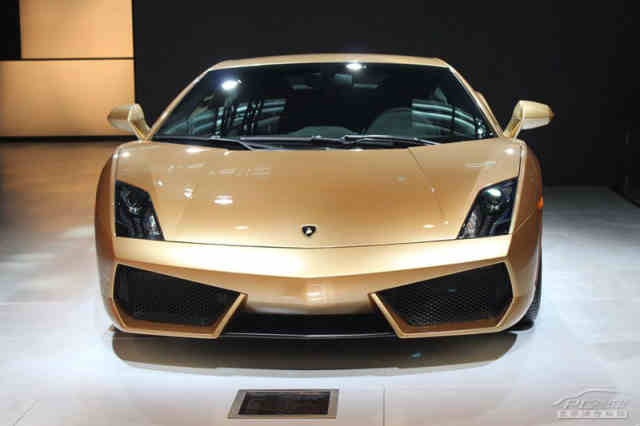 兰博基尼gallardo lp 560-4 gold edition(金色限量版)车型近日宣布