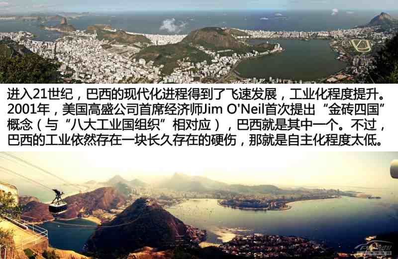 转动的车轮与足球 巴西汽车工业概况