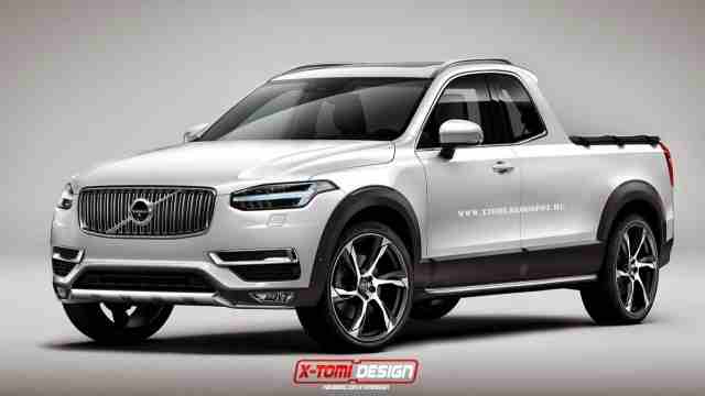 沃尔沃xc90皮卡设计图 推出可能性不大_太平洋汽车网