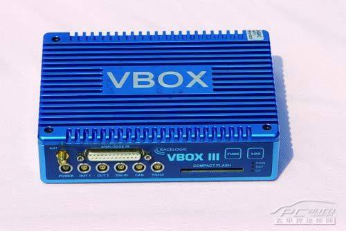 测试的主要设备VBOX