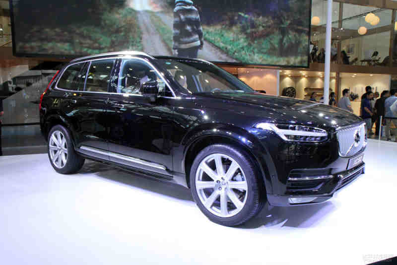 2015深圳車展實拍:新一代沃爾沃xc90